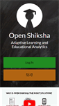 Mobile Screenshot of openshiksha.org